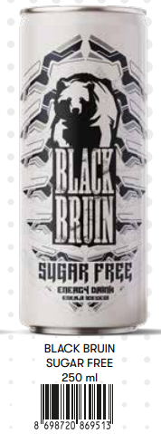 BLACK BRUİN 250 ML SUGAR FREE