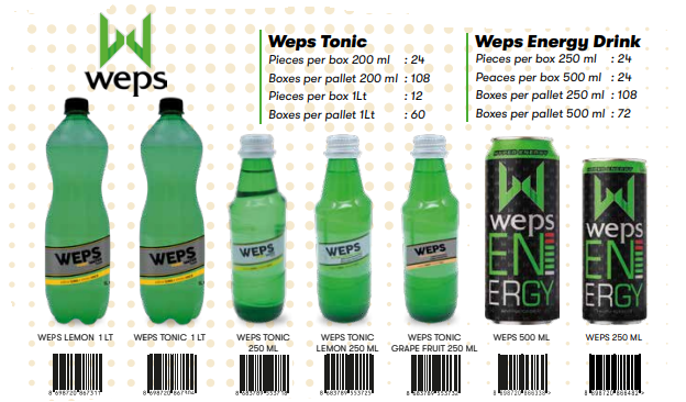 WEPS TONİC&ENERJY DRİNK