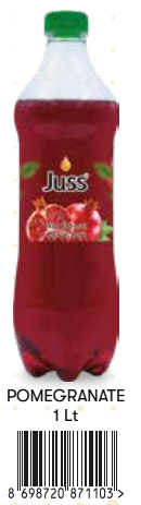 Juss Pet Şişe 1 LT Nar