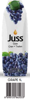Juss Meyve Suyu 1 LT Tetrapak Üzüm