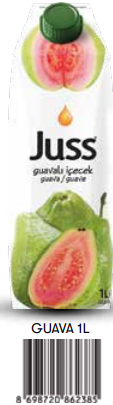 Juss Meyve Suyu 1 LT Tetrapak Guava