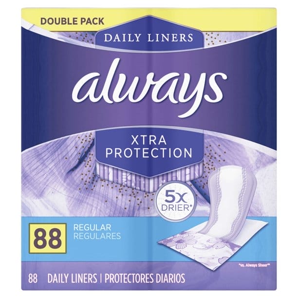 Always Xtra Protection Daily Liners Double Pack 88 Adet