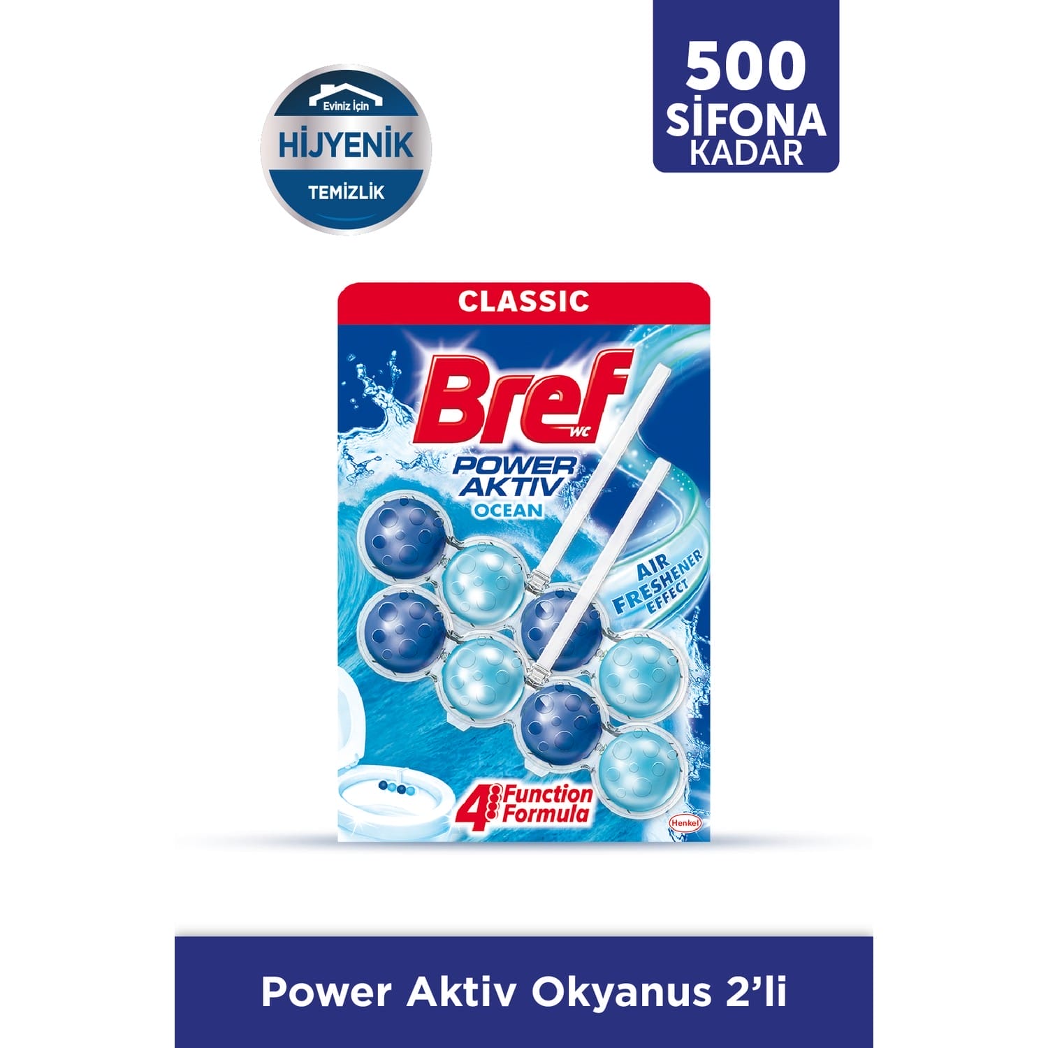 Bref Tuvalet Bloğu Klasik Power Aktif Karışım İkili