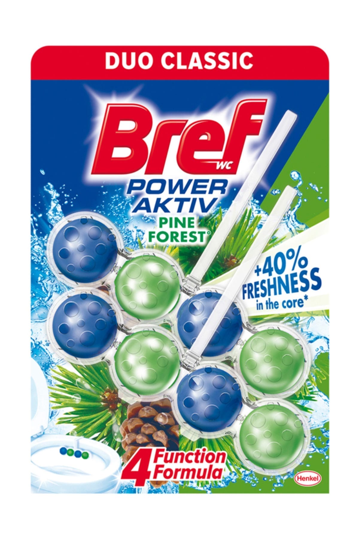 Bref Tuvalet Bloğu Klasik Power Aktif Çam İkili