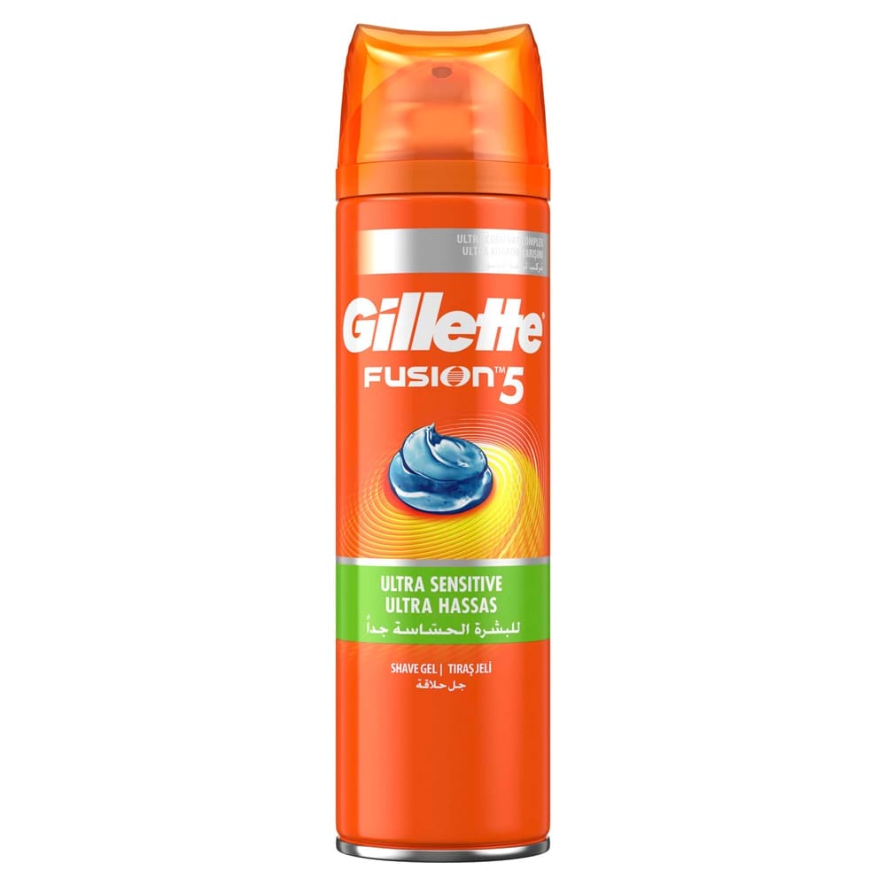 Gillette Gel Fusion5 Ultra Sensitive 200 Ml