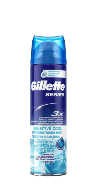 Gillette Gel Series Sensitive Cool  200 Ml