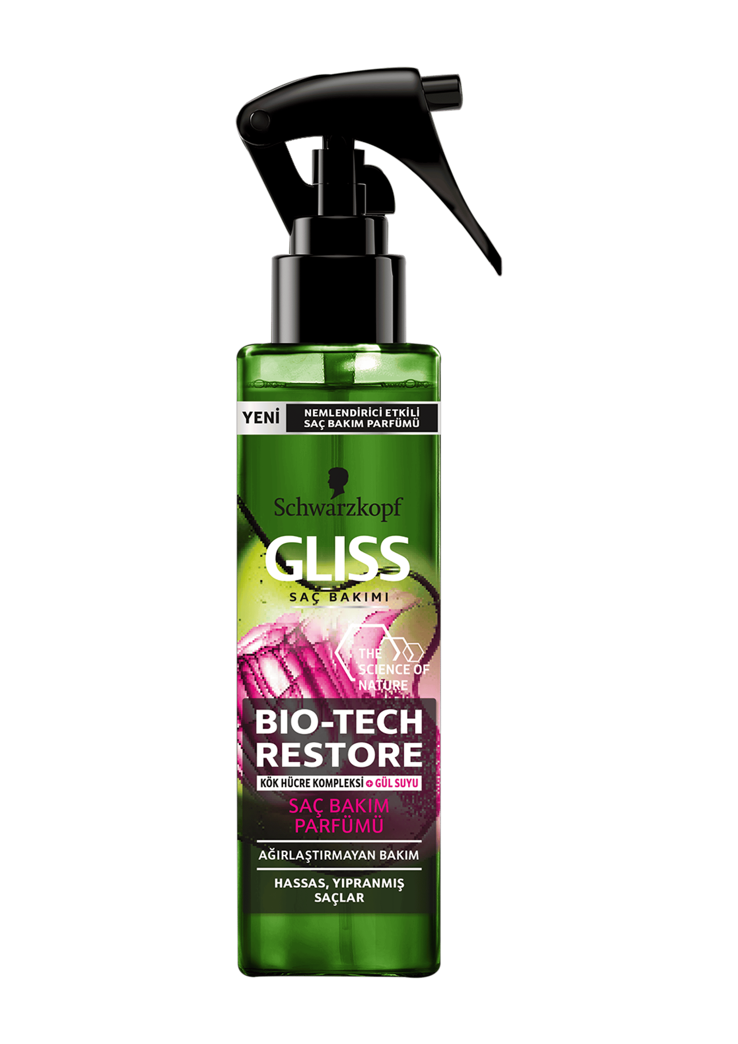 Gliss Nemlendirici Etkili Saç Bakım Parfüm Bio Tech Güçlendirici 100 Ml