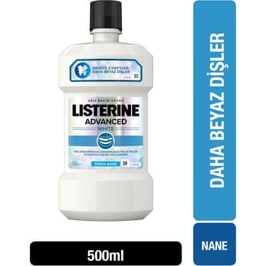 Listerine Advanced White  500 Ml