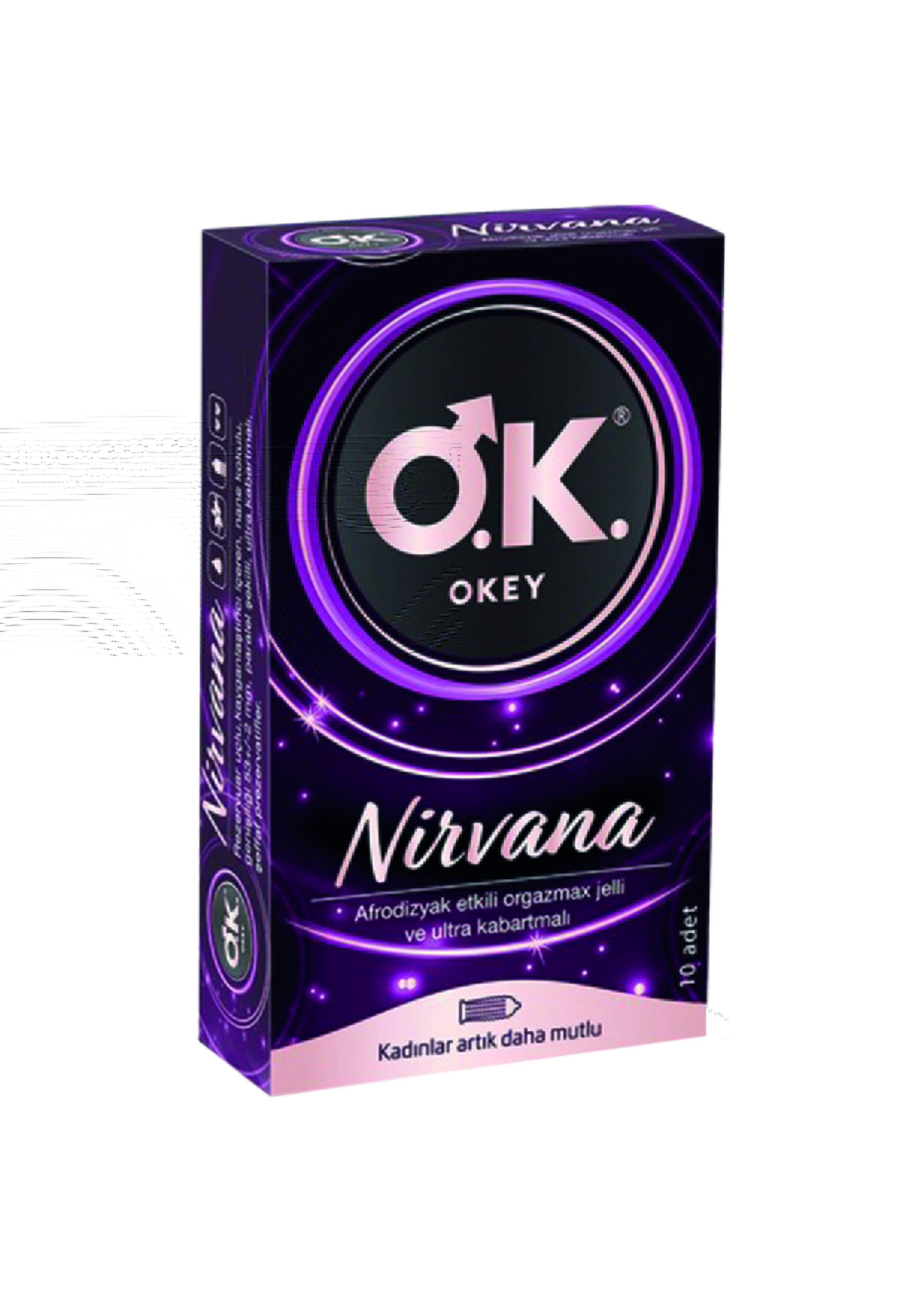 O.k. Kondom Nirvana  10 Adet