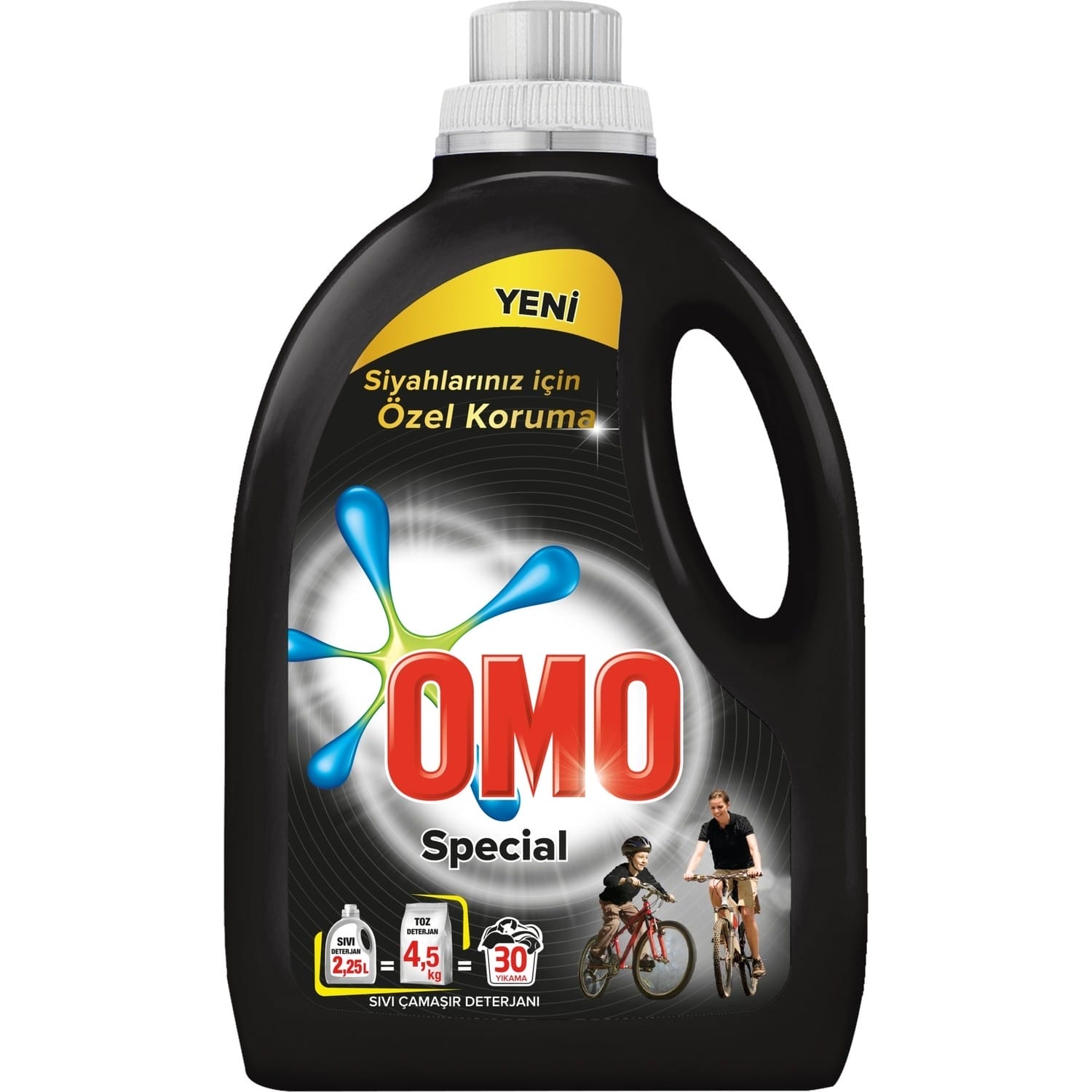 Omo Sıvı Deterjan Siyah 2250 Ml