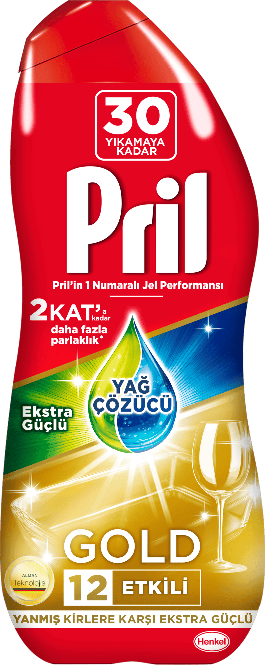 Pril Gold Jel Yağ Çözücü 540 Ml