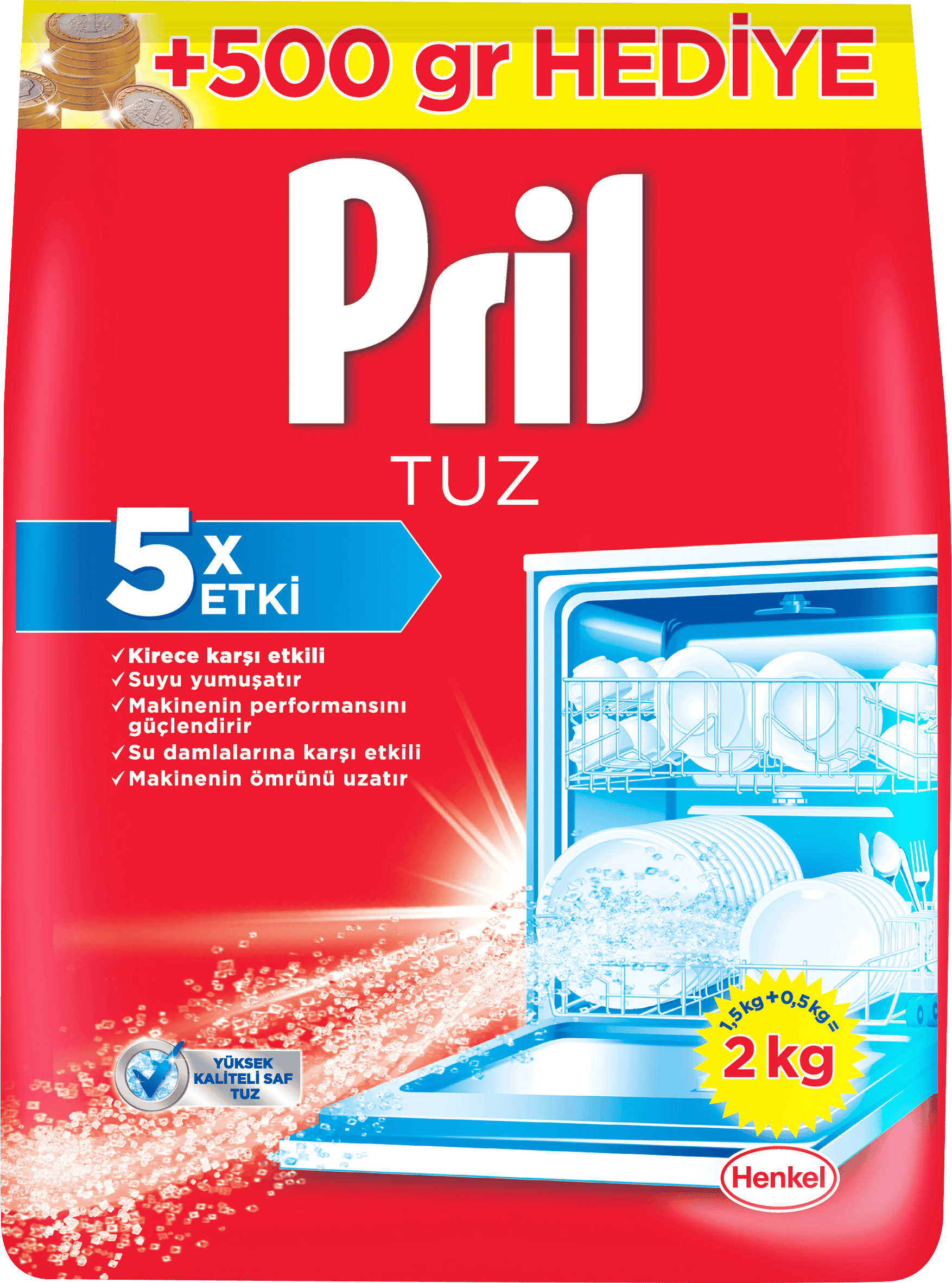 Pril Bulaşık Makinesi Tuzu 2 Kg