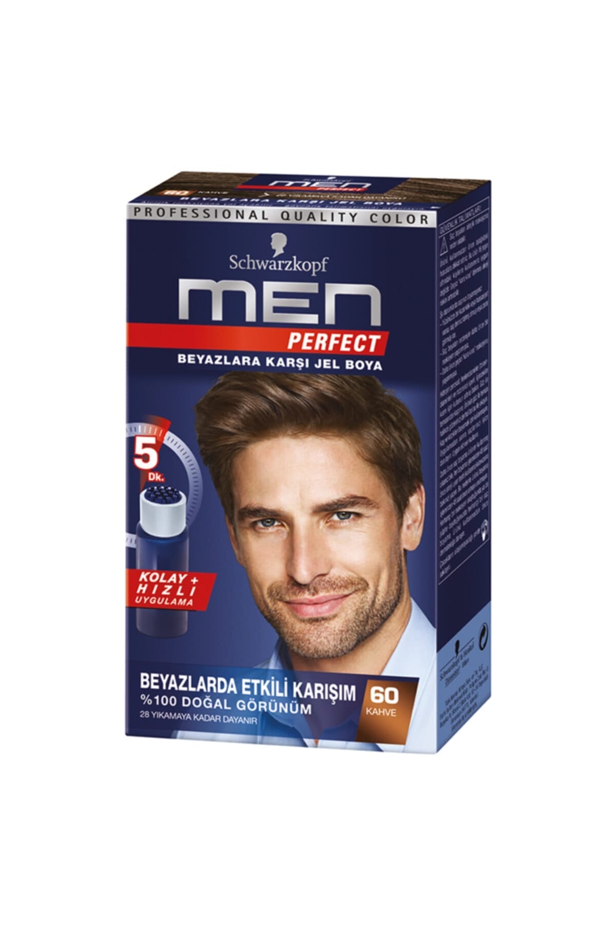 Schwarzkopf Men Perfect  Kahve 60 80 Ml