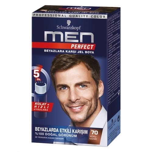 Schwarzkopf Men Perfect Koyu Kahve 70 80 Ml