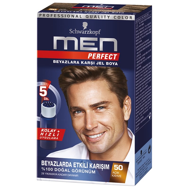 Schwarzkopf Men Perfect  Açık Kahve 50 80 Ml
